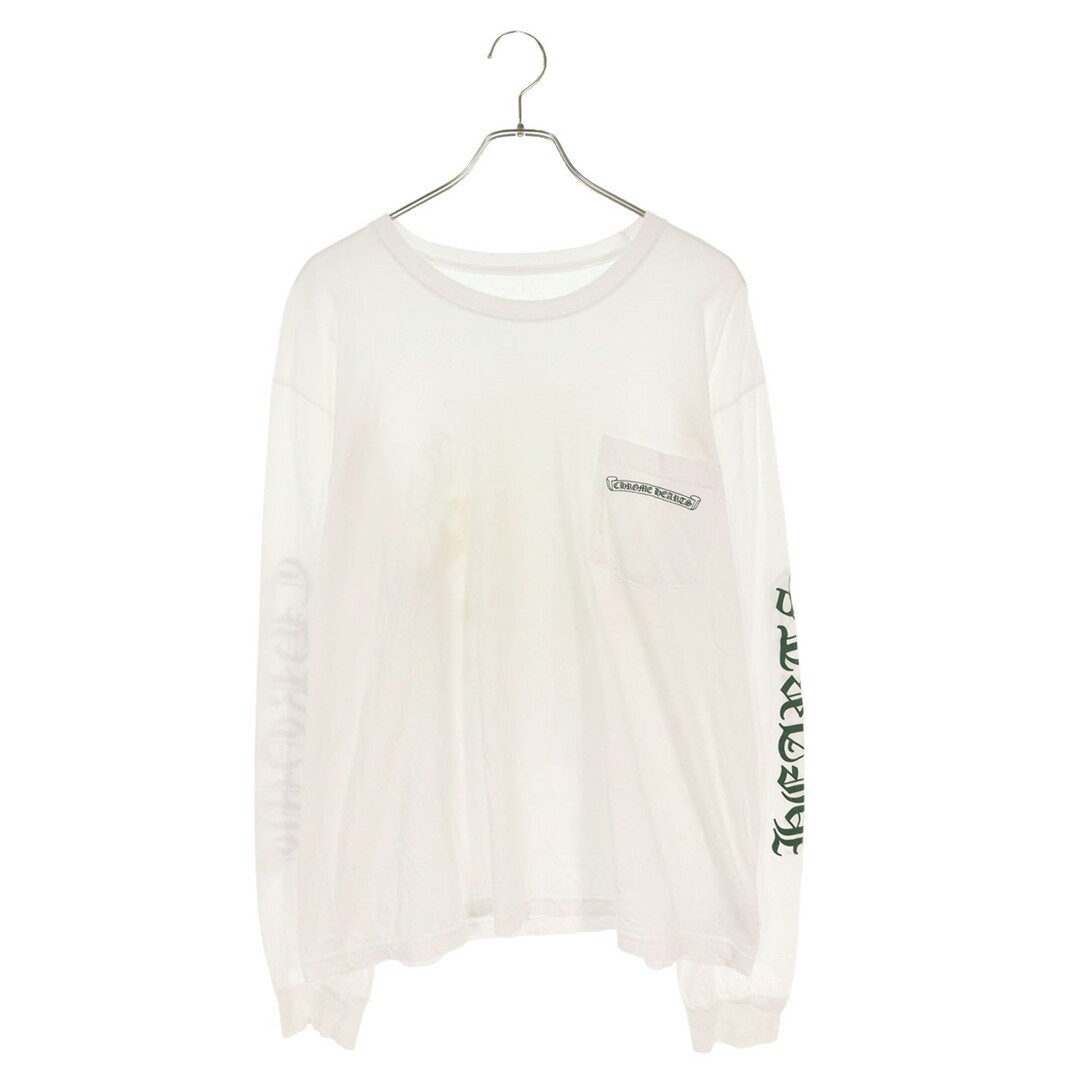 Chrome Hearts CH L S1 Back Semi Metallic Cross Print Long Sleeve Top Men's Used thumbnail 2