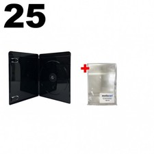 25 PREMIUM SLIM GLOSSY Black 4K Blu-Ray Singl...