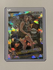 Maddy Westbeld 2025 Panini Prizm WNBA #138 Cracked Ice Prizm RC Sky