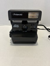 Vintage Polaroid One Step Close Up Instant Camera With Strap