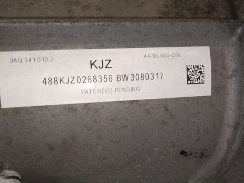 KQZ 09D300039KX 0AQ341010M 0AQ341010J GEARBOX / 2664300 FOR AUDI Q7 4LB 3.0 TD - Picture 5 of 10