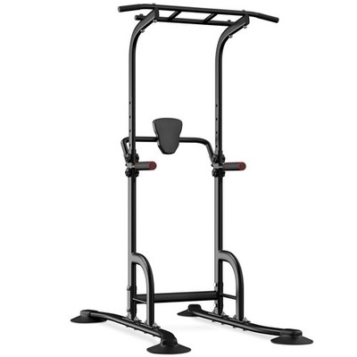 Power Tower, Pull Up Bar Dip Station/Stand for Home Gym Strength Training Wor...