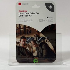 New SanDisk Ultra Dual Drive Go USB Type-C 128GB USB 3.2 Gen 1