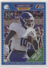 2021 Leaf Pro Set Metal Blue Rainbow /75 Damonte Coxie #19 0l2