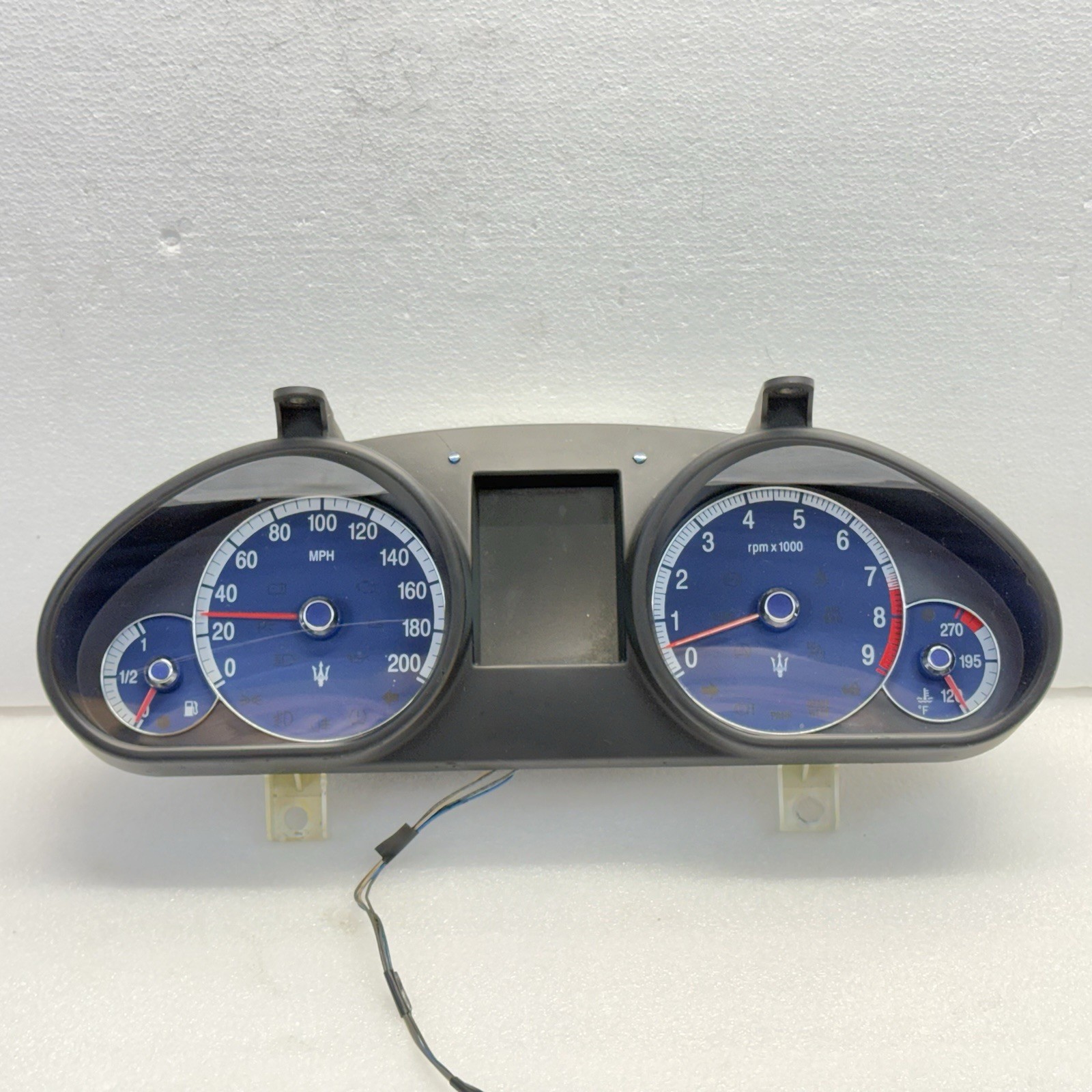 03-08 Maserati Quattroporte M139 Cluster Instrument Gauge Speedometer OEM