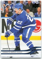 2025-26 Upper Deck Series 1 Holiday SP Green Foil #166 Jake McCabe Toronto Maple