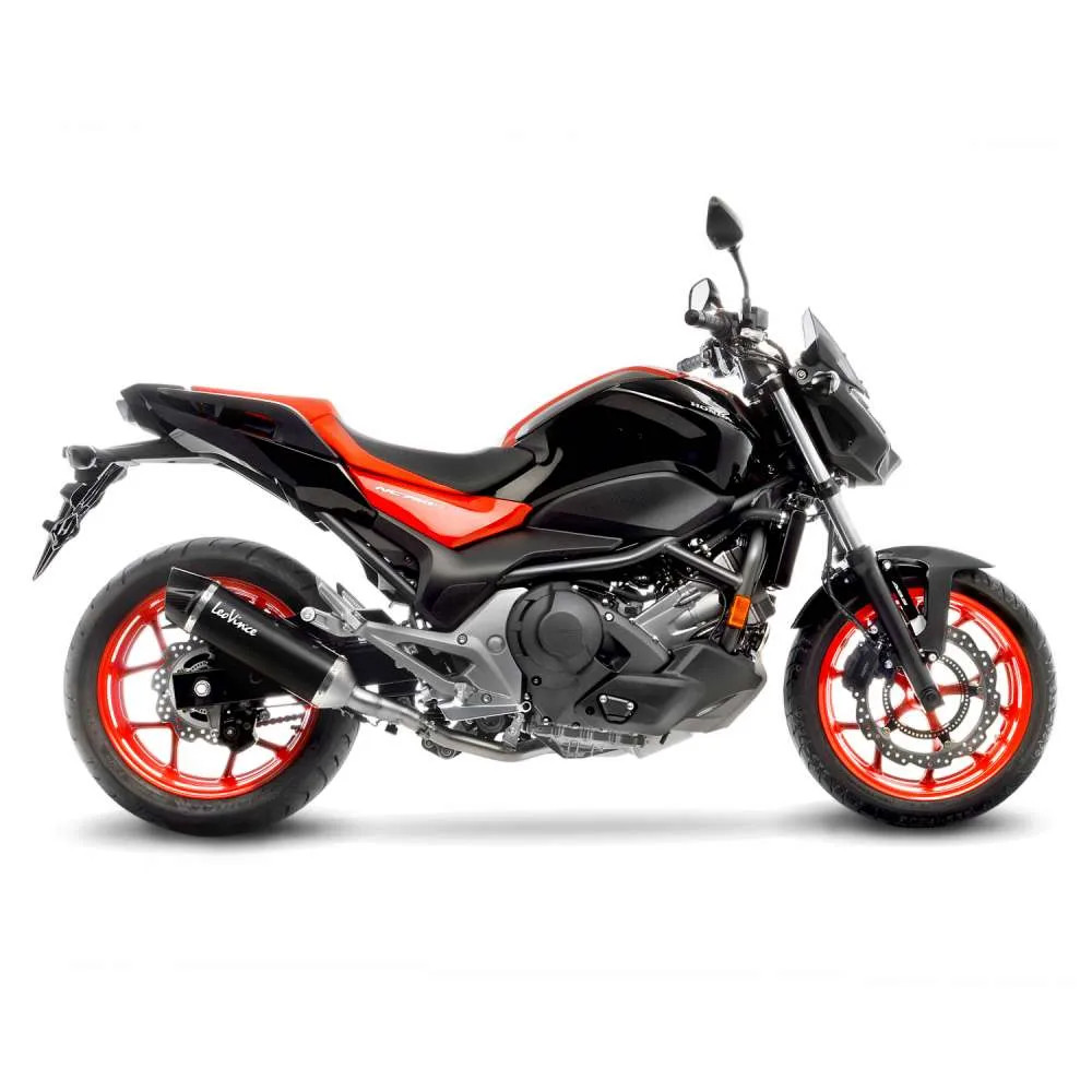 Exhaust Leovince Nero Stainless Steel Honda Nc 750 S/X/Dct/Abs 2016 > 2024