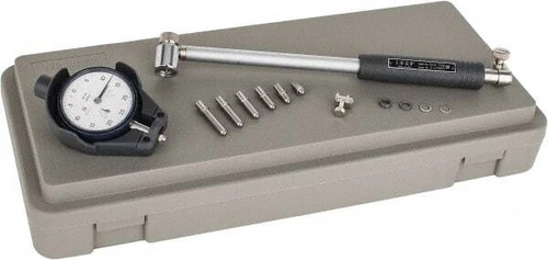 Mitutoyo 6 Anvil, 1.4 to 2-1/2" Dial Bore Gage 0.0005" Graduation, 6" Gage De...