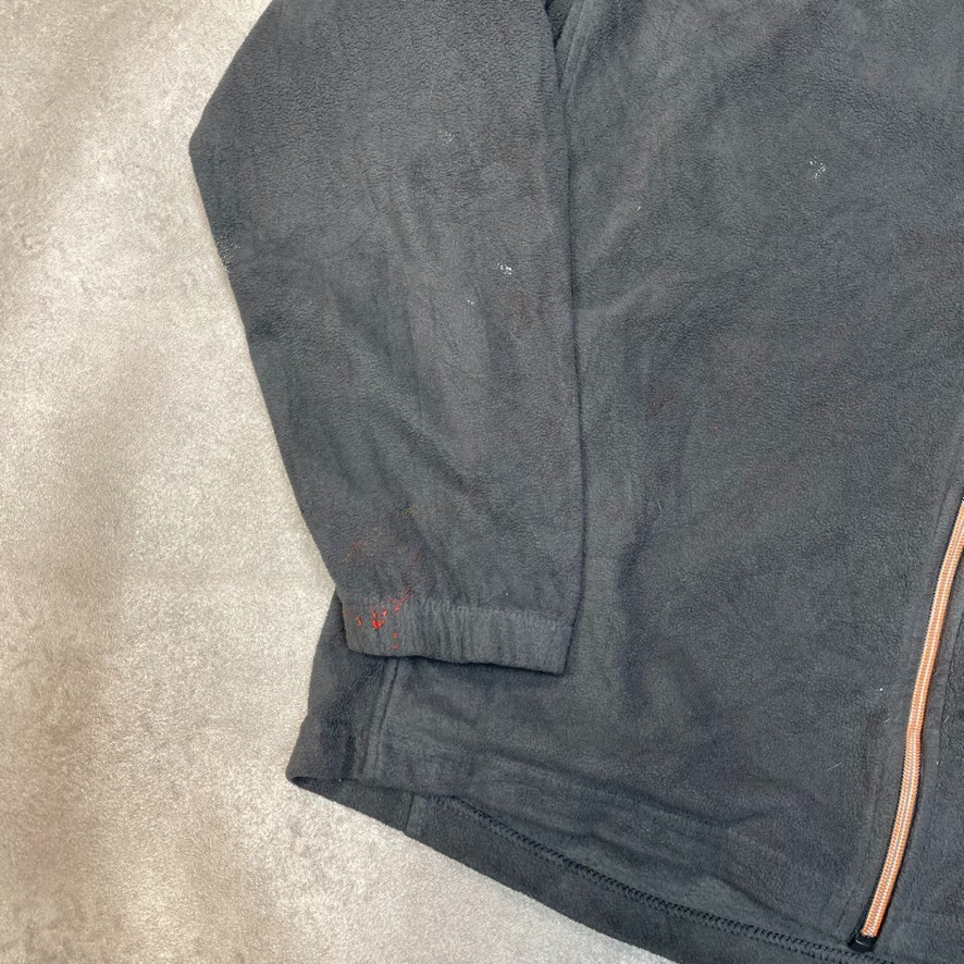 Starter Fleece Mens Vintage Y2K Full-Zip Training Jacket, Grey, Large image 8