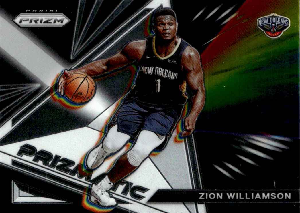 2021-22 Prizm Prizmatic Zion Williamson New Orleans Pelicans #5