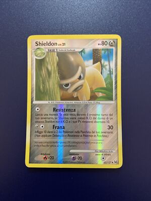 Pokemon Shieldon Liv.21 62/127 Rare Holo REVERSE Foil