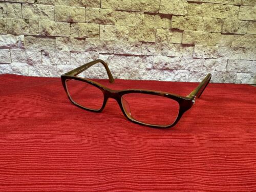Calvin Klein Eyeglasses Rectangular Brown Tortoise Lucite CK5691 219 50 17 135