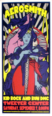 AEROSMITH rares US-Konzertplakat lim./sign. von FGX (2002)