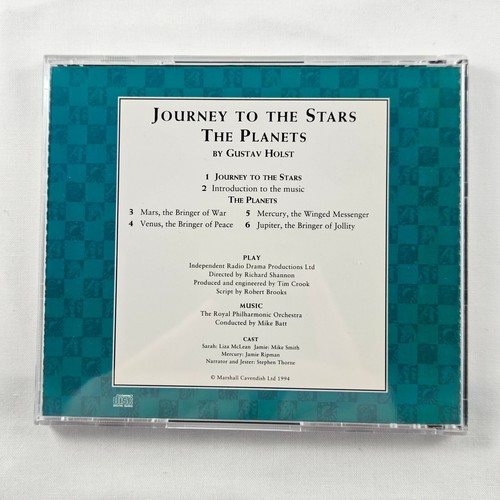 Journey To The Stars - The Planets By Gustav Holst CD NEW CASE (B59) - Picture 4 of 8