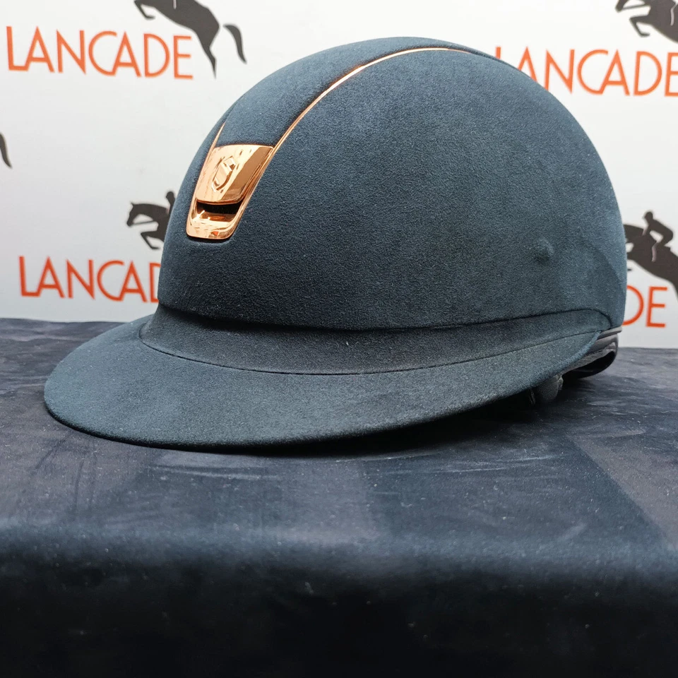 Samshield Miss Shield Alcantara schwarz oder blau + rosegold Größe M +++Ausst...