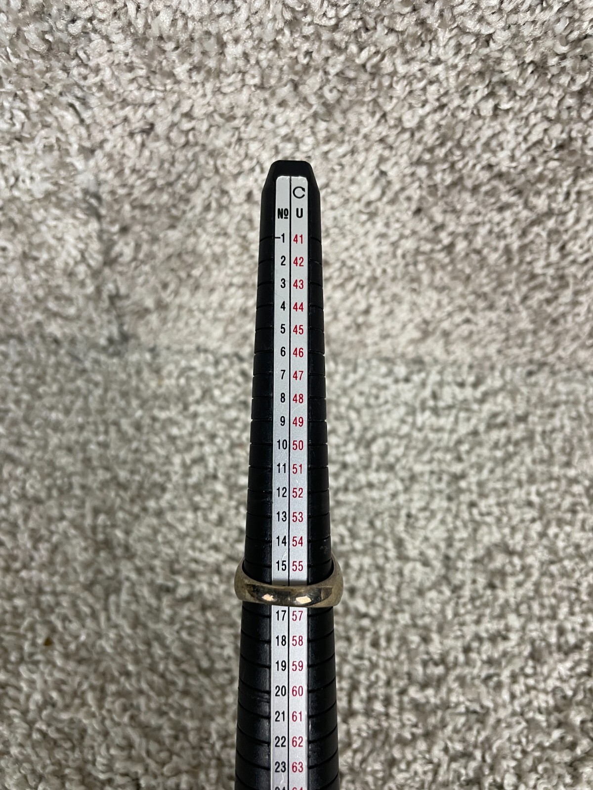 Statement Ring Womens Size 7.75 Round Spiral Twir… - image 8