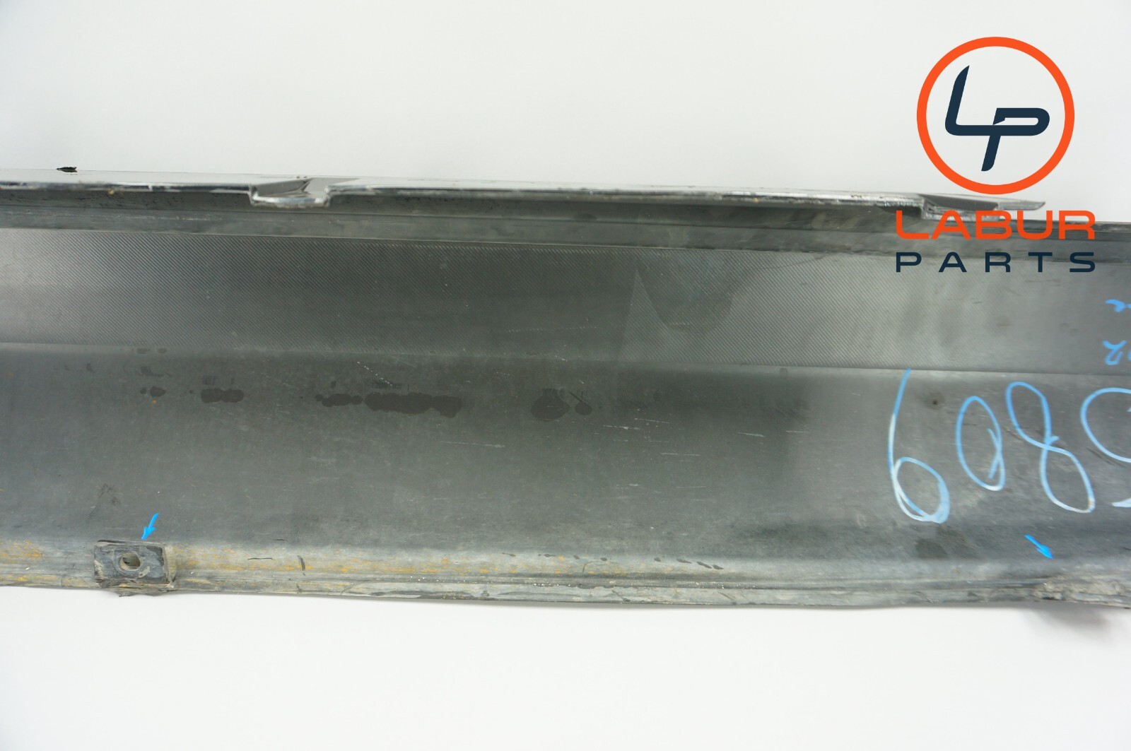 M139 03-08 Maserati Quattroporte Left Side Skirt Rocker Panel Black SS345