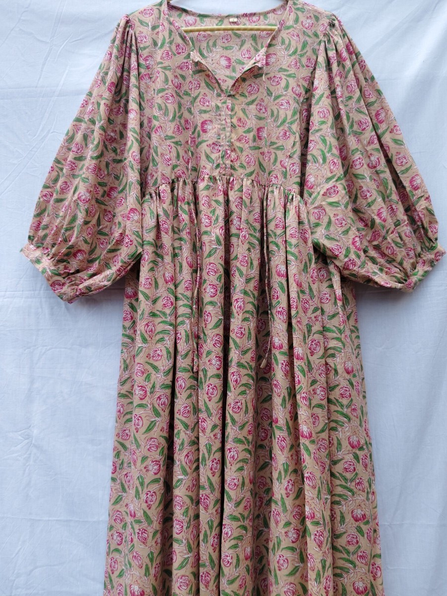 block print cotton dress material printed mine midi dress summer Dress for women Gift for her What Color Shoes To Set Options:Set #1 (6 knobs) color_red Unstitched suit 2.25DUPPTA Silk Batik print