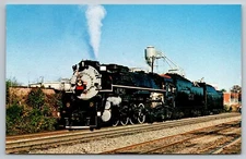 Postcard A 298, Southern 2716, at rest on an Atlanta to Tococa, GA excursion
