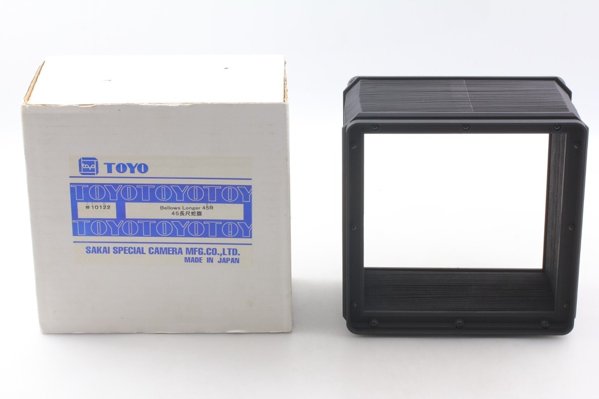 フィルムカメラ TOYO Bellows Longer 45R #10122 MINT in Box ] Toyo View Bellows Longer 45R #10122 From Japan