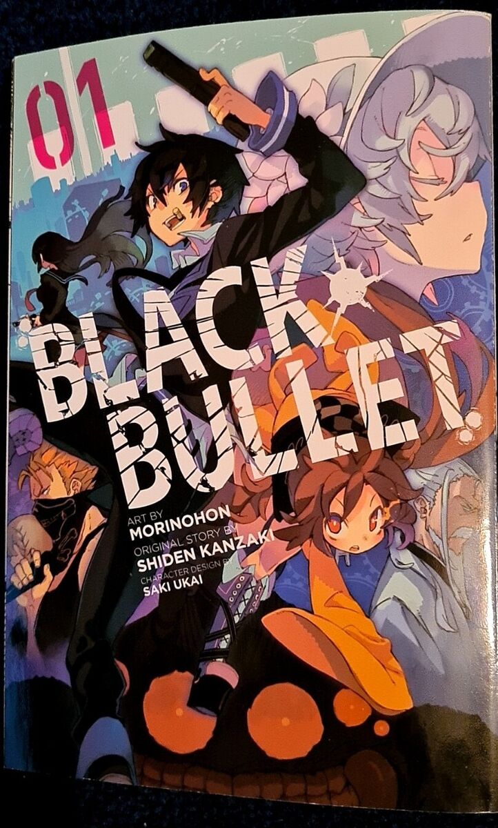 Black Bullet 01 Shiden Kanzaki MANGA Graphic Novel English Black Bullet 01 Shiden Kanzaki MANGA Graphic Novel English