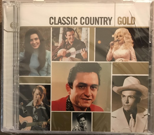 Classic Country Gold by Various Artists (CD, Jul-2005, 2 Discs, Hip-O