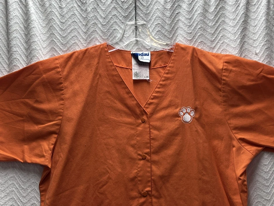 Chaqueta Exfoliante Grande Landau Orange Tiger Paw Sige Clemson Foto 2 de 4