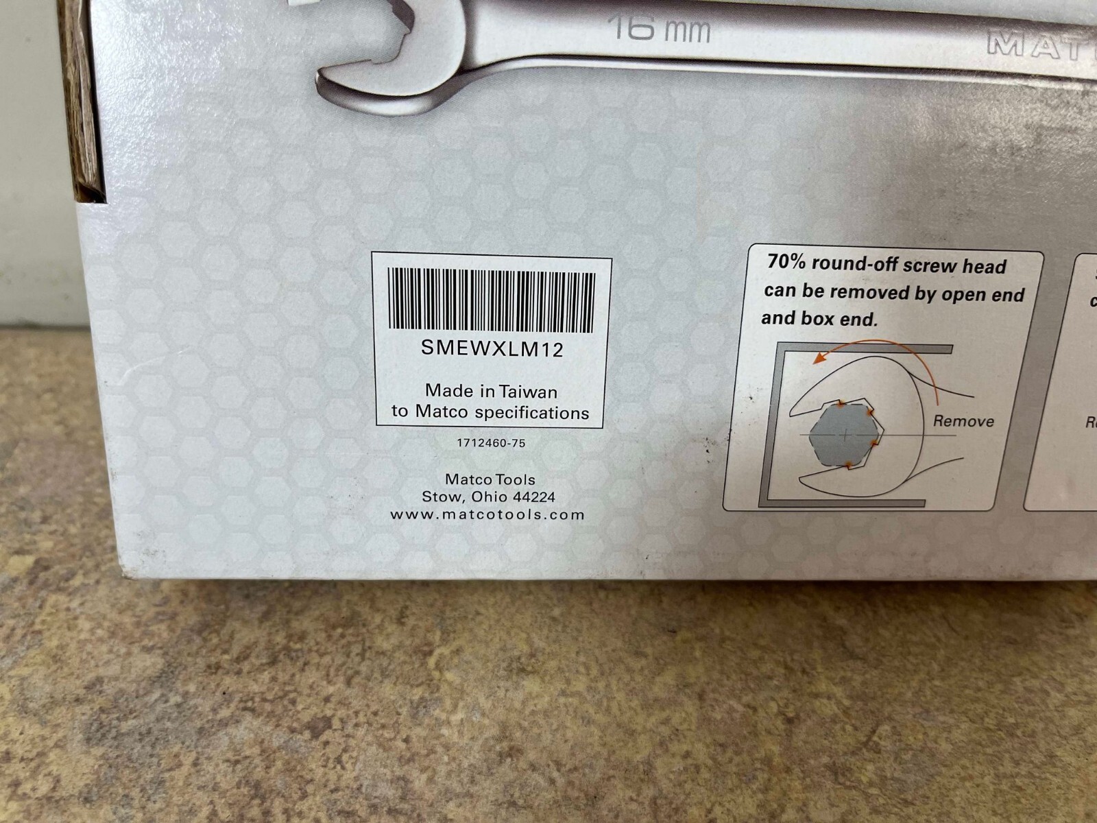 Matco Tools 12 Pcs Metric Hex Grip Wrench Set for sale online eBay