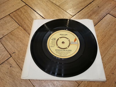 kaptain kool and the kongs sing me a song 7'' vinyl record very good condition