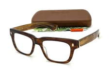 GARRETT LEIGHT  OFFICINE Tortoise   /Clear Lens 50mm Eyeglasses