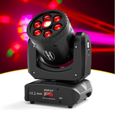 U King Moving Head DJ Lights with 60W 8 GOBO Lights and 6x10W 4 in 1 RGBW Lights