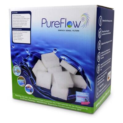 PureFlow POOL 320g statt 25 kg Filtersand Filterglas Filterballs Sandfilter 25kg