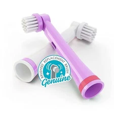 Brusheez Electronic Toothbrush Replacement Brush Heads 2 Pack (Sparkle the Unico