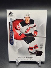 2020-21 SP Authentic Future Watch /999 Mikhail Maltsev #214 Rookie RC NJ Devils