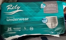 Rely Adult Pull Up Diapers Size L 