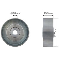 NTY Spannrolle Keilrippenriemen FüR Jeep Wrangler III JK 2.8 CRD Cherokee KK