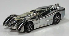 Hot Wheels Power Pistons 3" Diecast Scale Model Dark Riders Chrome Hatch Opens