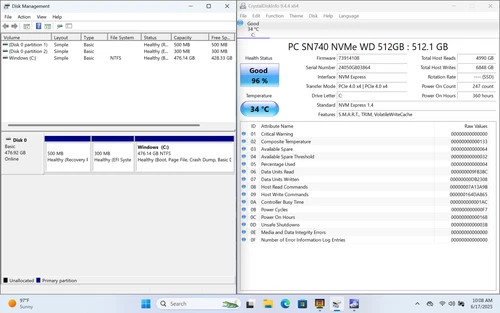Dell Latitude 7450 14" FHD+ Touch ULTRA 7 165H 512GB SSD 32GB W11P Warranty - Picture 4 of 15