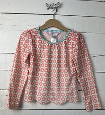 Girls TOMMY BAHAMA Sz 5 l/s Rash Guard Top Shirt Pink Aqua Floral