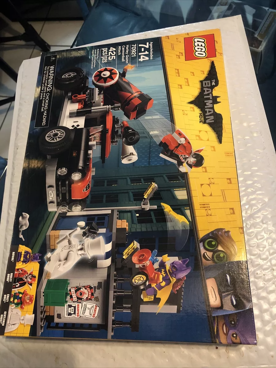 The LEGO Batman Movie: Harley Quinn Cannonball Attack (70921) Toys