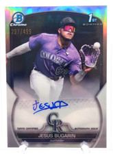 2023 Bowman Chrome Jesus Bugarin Refractor Auto /499