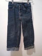 Nautica boys size 4T Jeans Factory Turned up cuff Adjustable Waist