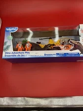 Kidoozie Dino Adventure Playset 11 Piece Set Includes Poseable Figures All Te...