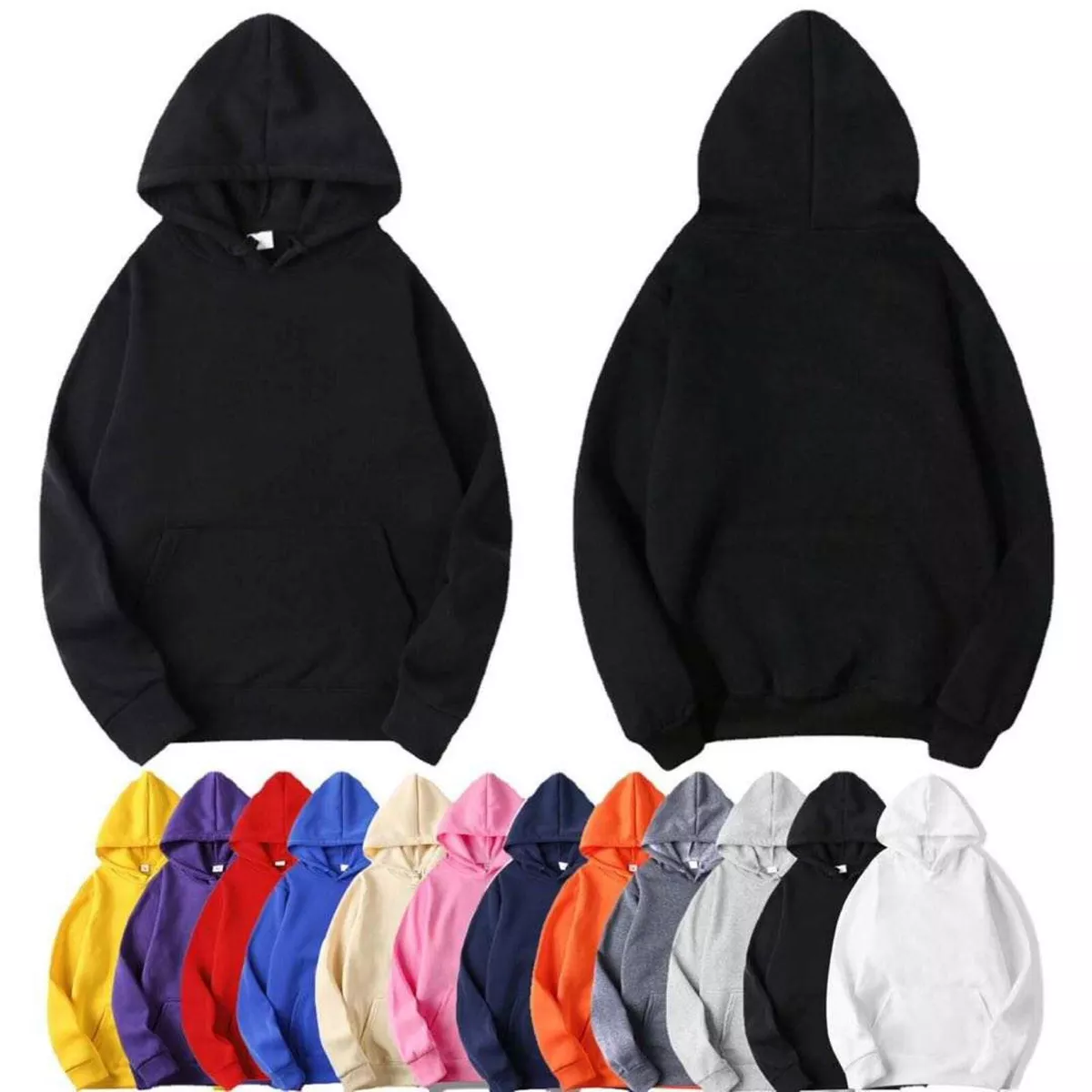 sublimation Hoodies 10pcs Mixed Size And Color. The Best Quality