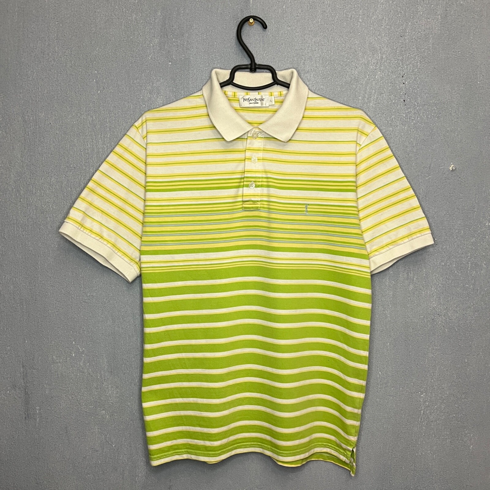 Polo uomo YSL Yves Saint Laurent a righe