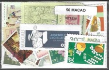 Macao - Macau 50 timbres différents
