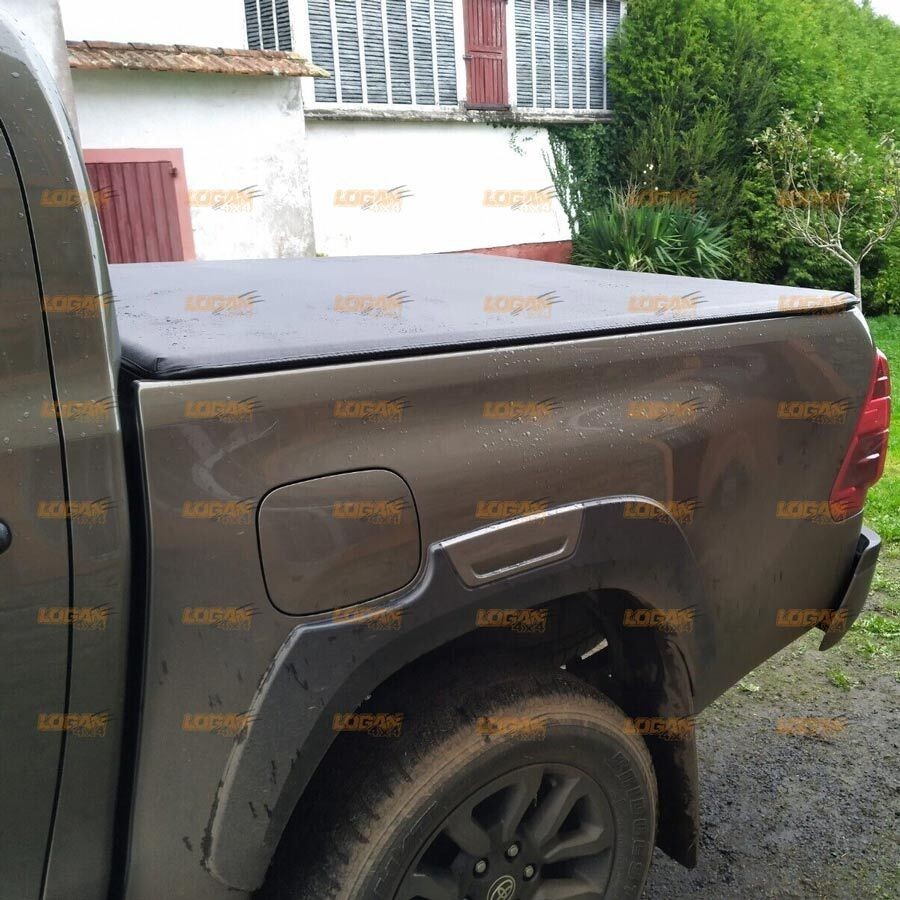 Telo Copri Cassone Per Toyota Hilux 2016-2025 In Oxford Impermeabile – Protezione Totale Con Riflettenti