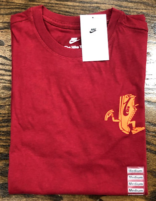 *NEW* Men's NIKE SPORTSWEAR CLUB RUN SHOE  TEE TEAM RED (HJ0572 677)  
