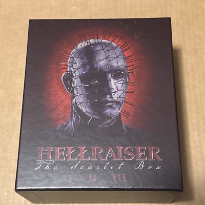 Hellraiser: The Scarlet Box (Blu-ray, 1987) Arrow Video 4-Disc Box Set RARE OOP