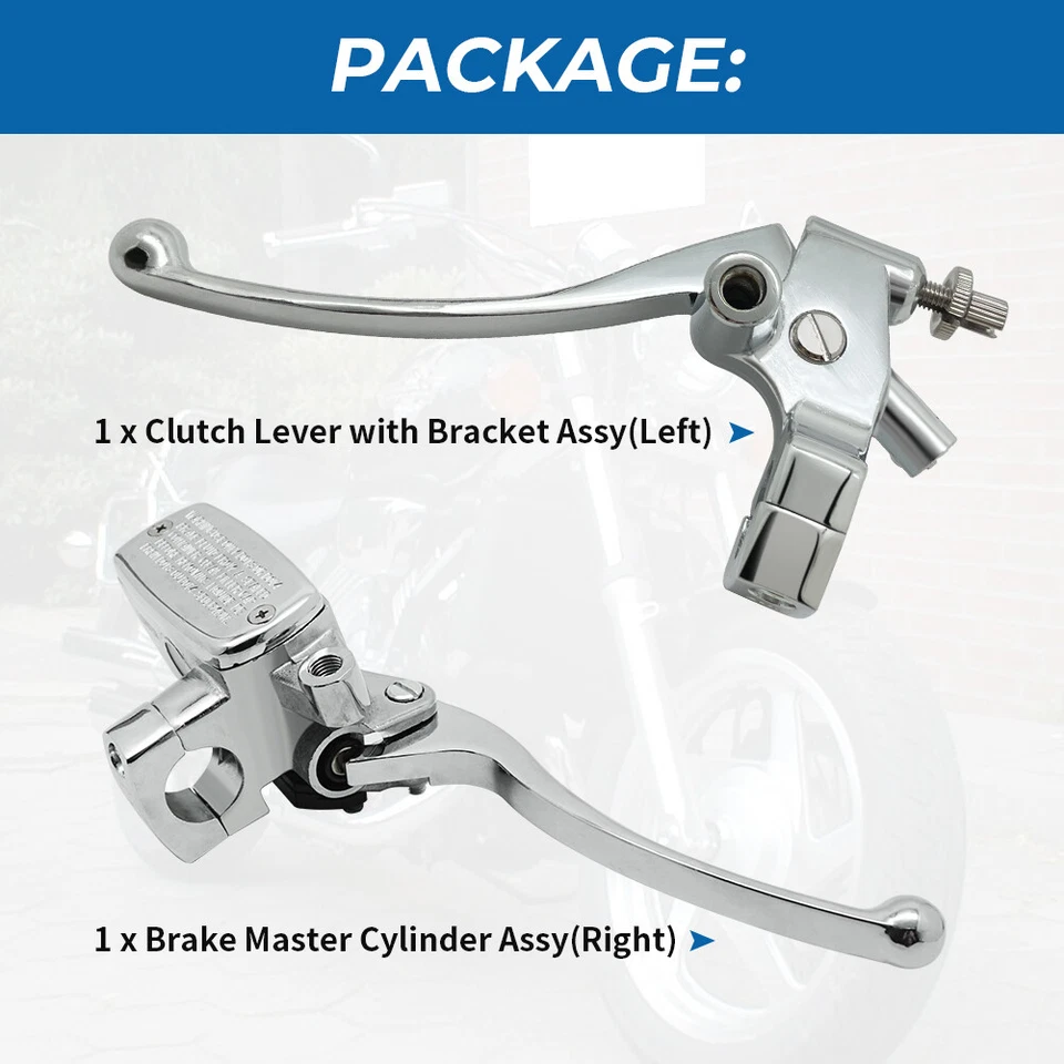 Juego de cilindros maestros de freno para Honda Shadow VLX 600 VT600C VT600CD 1988-2007 Foto 3 de 4